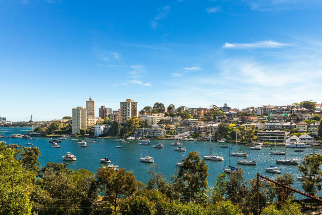 The view from a home in Lavender Bay low res