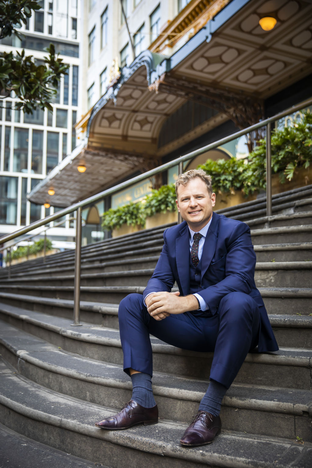 Foy is poised to open a new office in Potts Point, an area he says will become increasingly residential. Photo: Anna Kucera