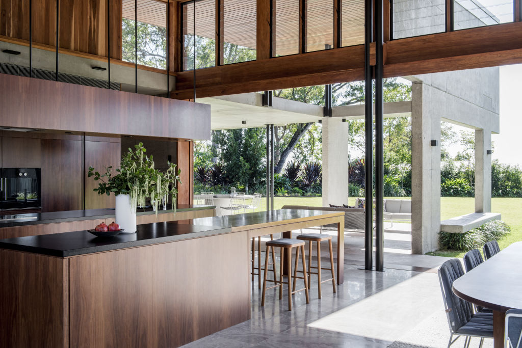 Architect Shaun Lockyer worked on a brief to maximise air, light and space at the residence. Photo: Cathy Schusler