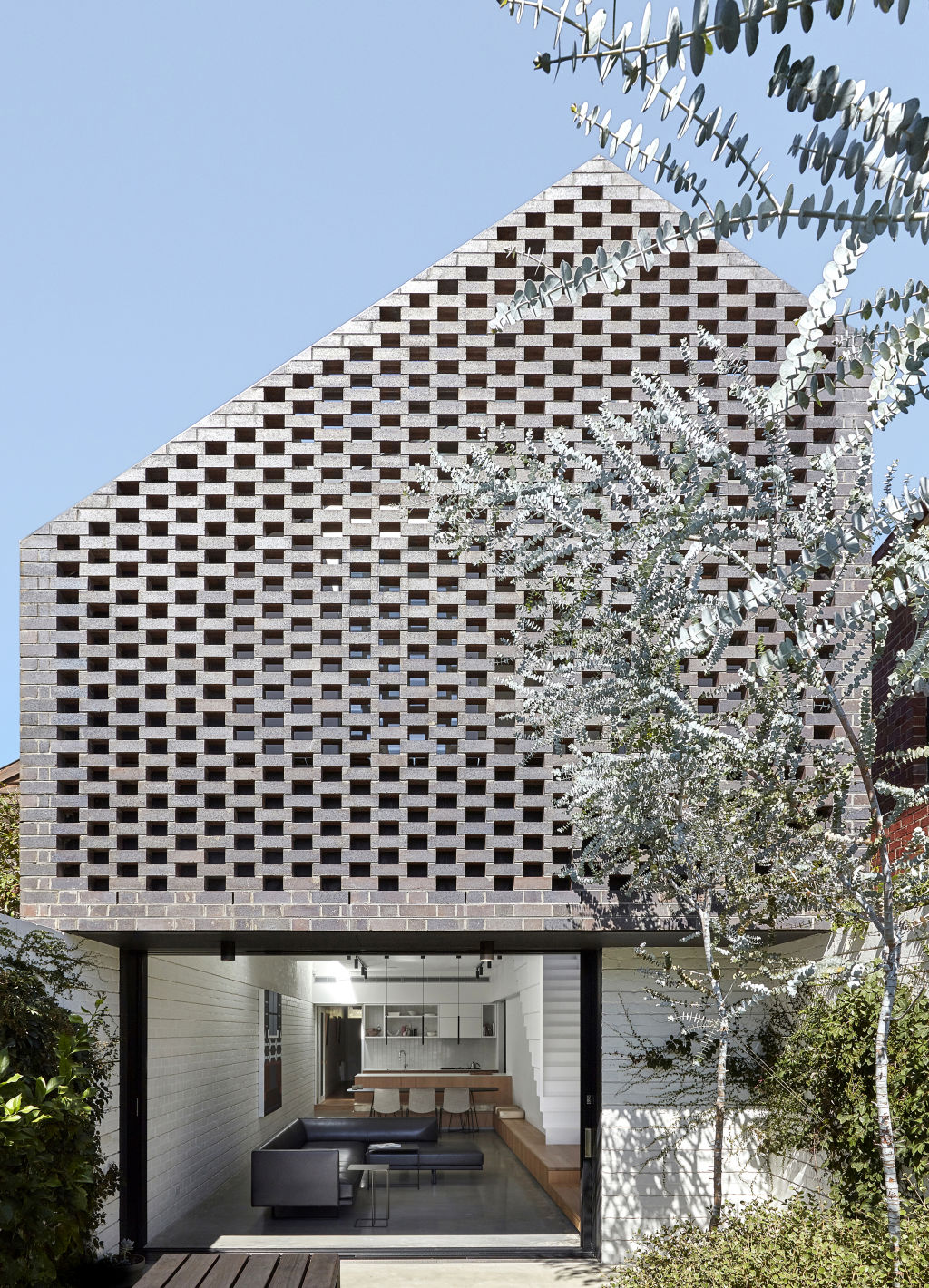 Garden Wall House by Studio Bright (formally known as MAKE Architecture). Photo: Sean Fennessy