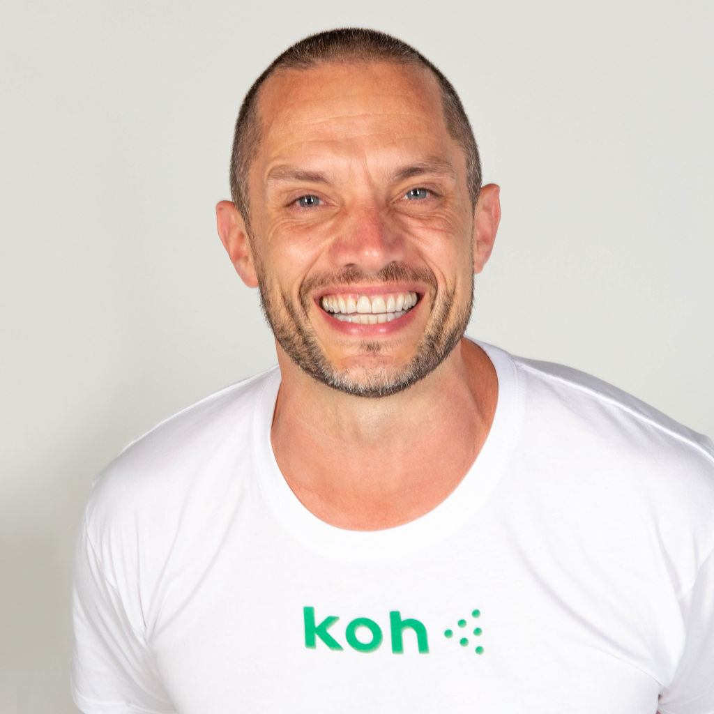The Koh solution was created by a couple of Bondi dads, including Adam Lindsay. Photo: Koh