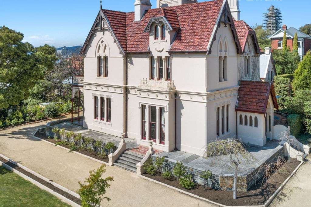 Beaumaris House at 7-13 Newcastle Street, Battery Point. Photo: Knight Frank Tasmania