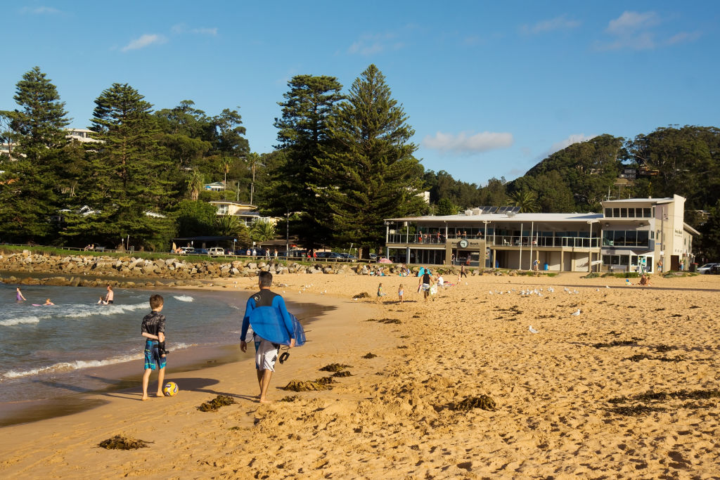 Carmichael says Avoca Beach has a close-knit community, and the location certainly helps too. Photo: iStock