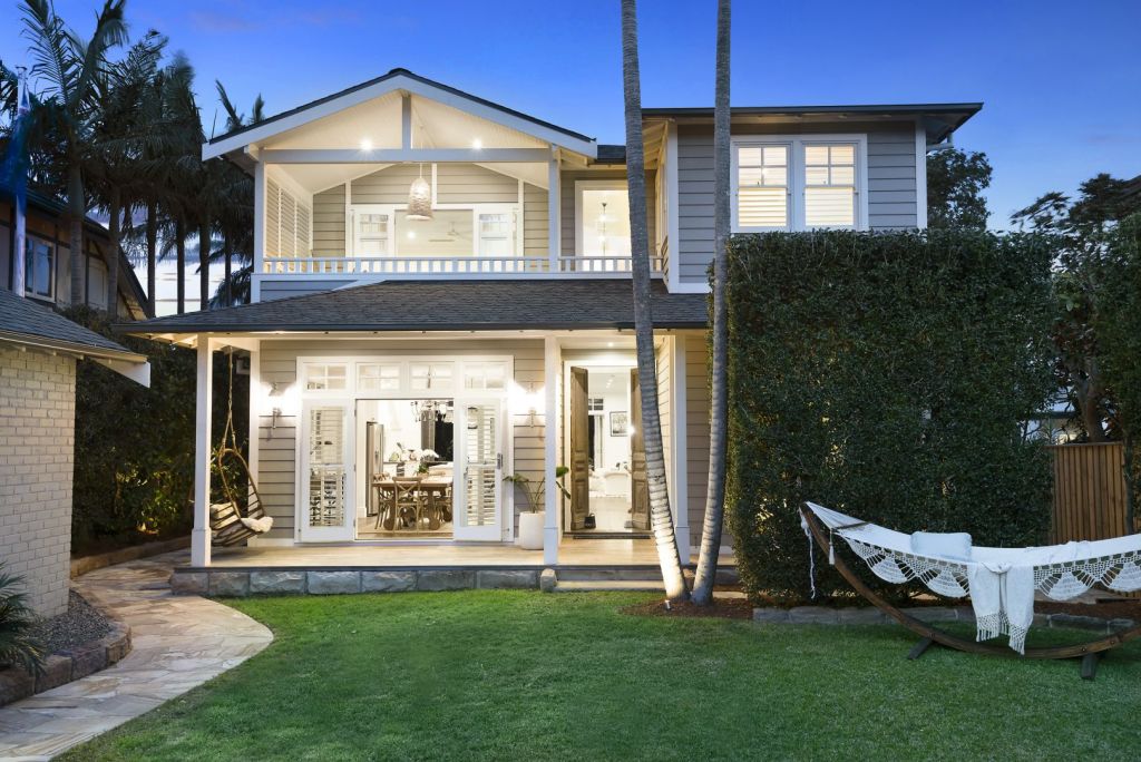 The Beach Road house sold by Trish and Matty Johns for $5.85 million.