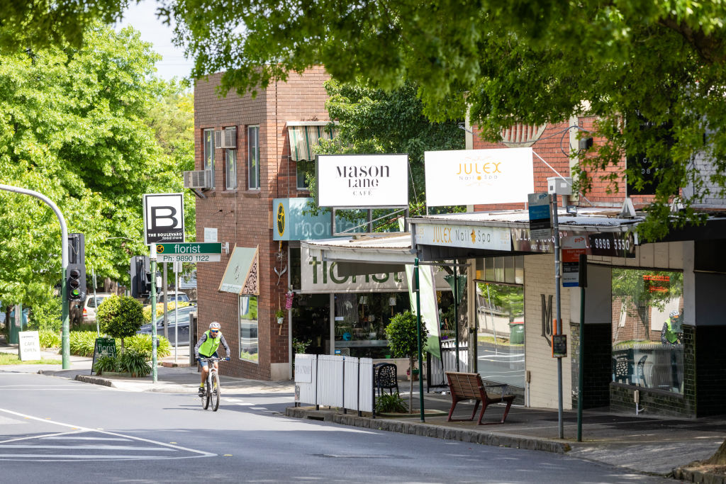 Leafy streets are part of the appeal of this quiet suburb. Photo: Greg Briggs