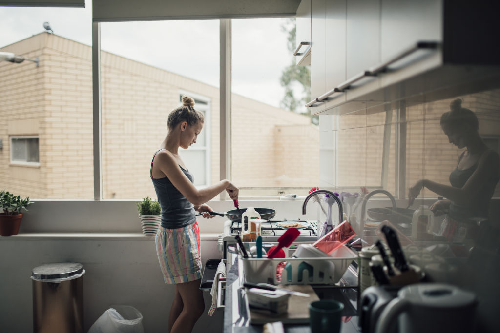 Let's pretend that's me cooking. Photo: iStock