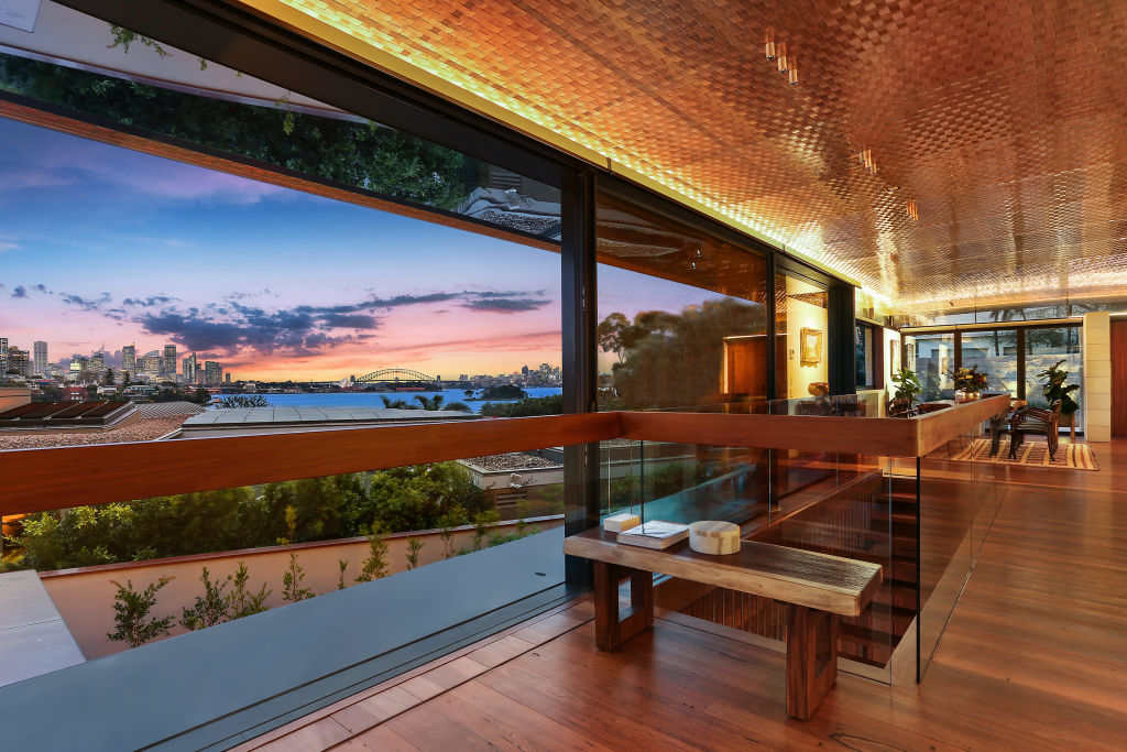 You can soak up the view from all three levels at the residence.