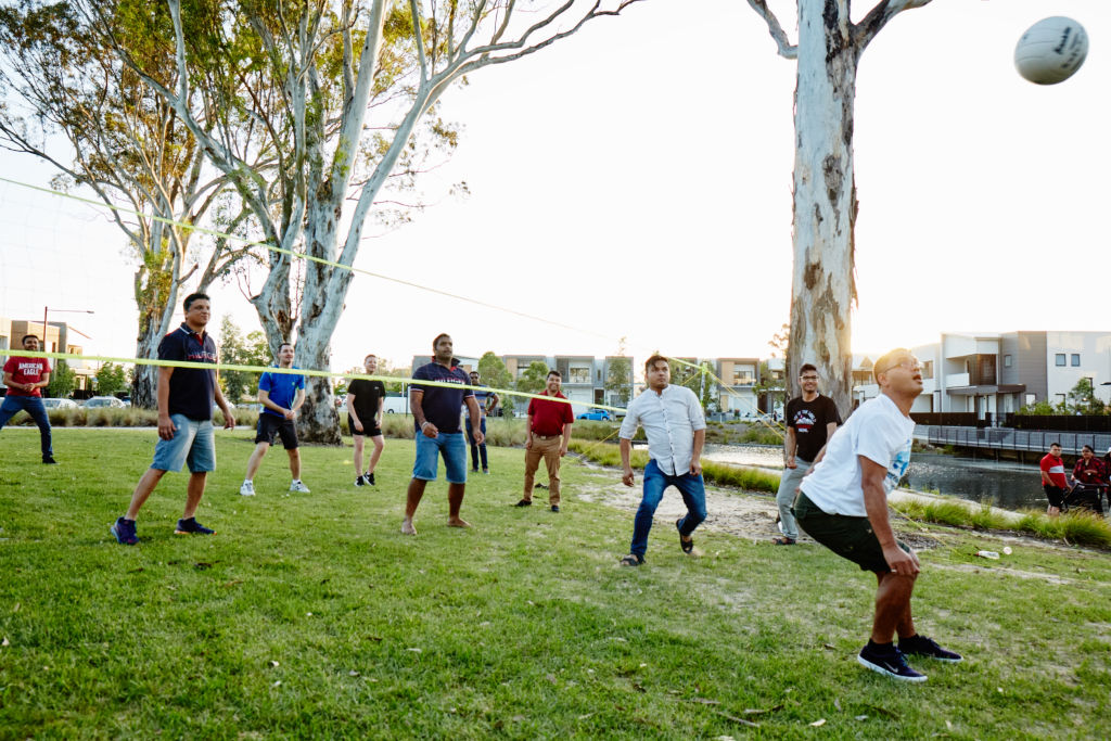 A community event at Frasers Property's Fairwater in Blacktown. Photo: Frasers Property