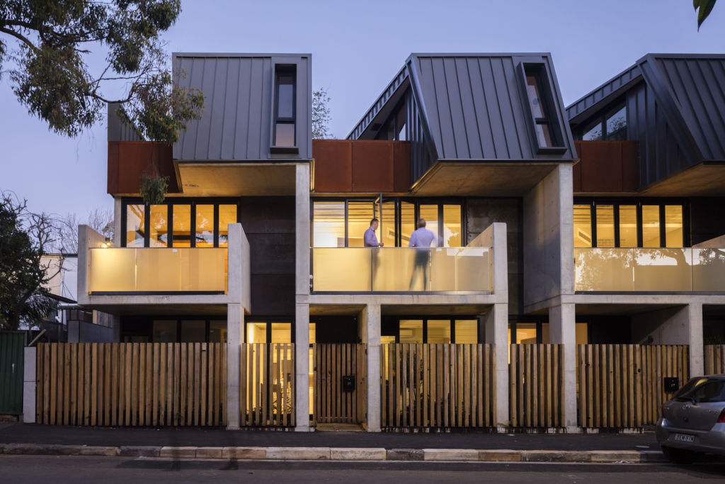 The 17-unit apartment block disguised as a two-level terrace