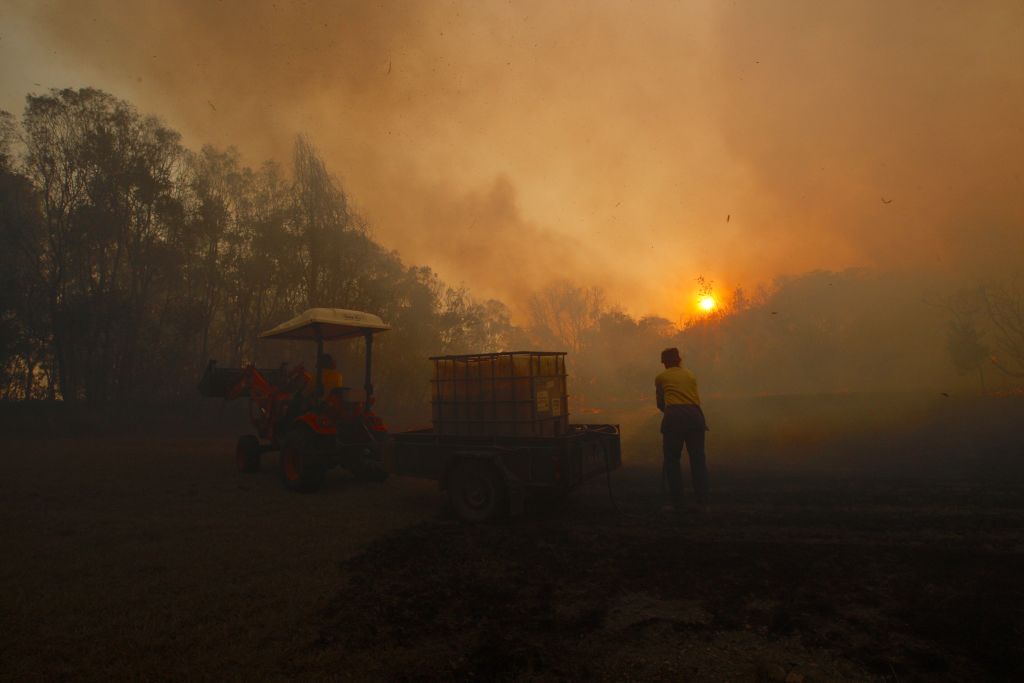 Staying to defend homes in catastrophic conditions may no longer be an option, experts say. Photo: Supplied