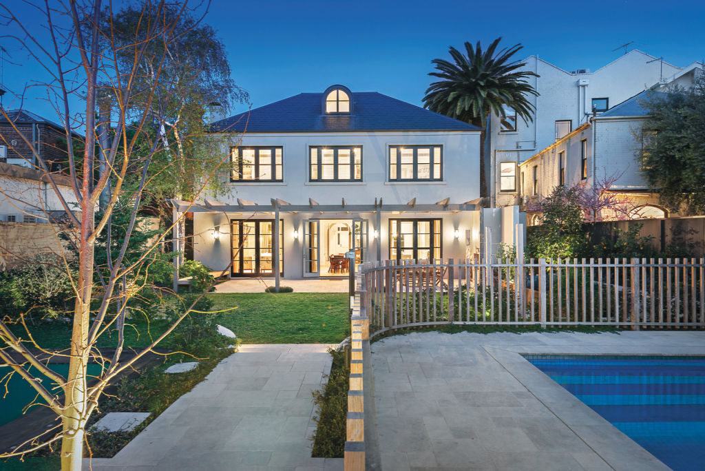 The garden features a heated pool. Photo: Marshall White