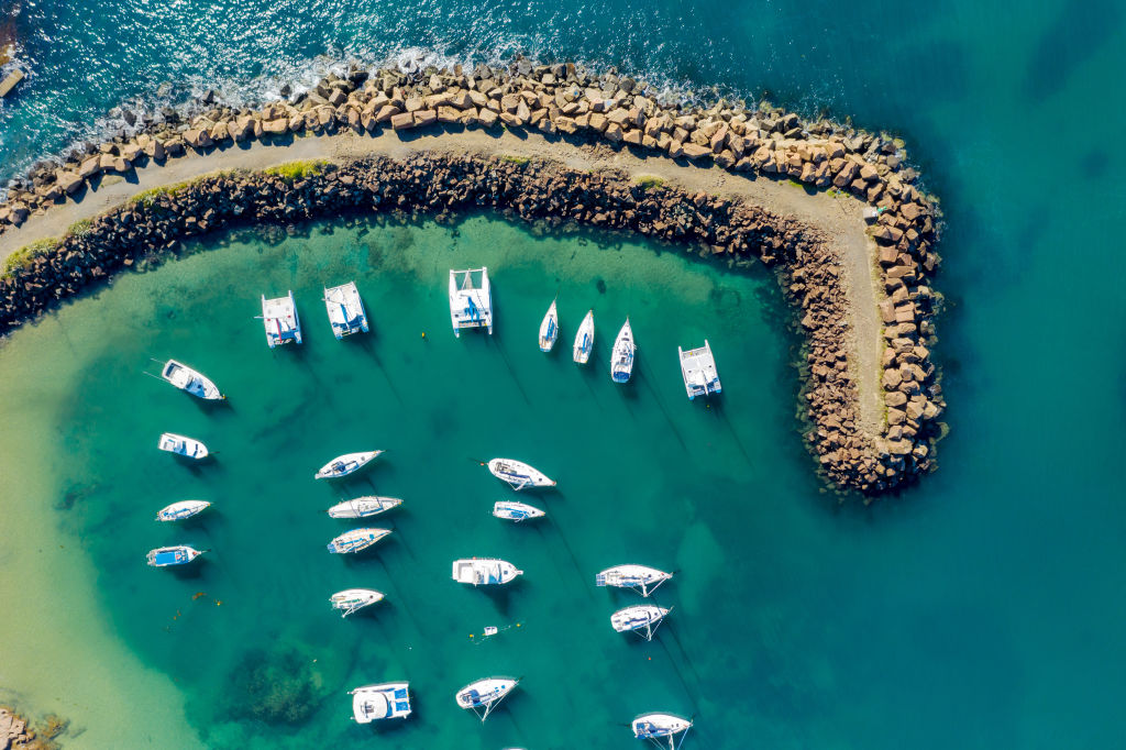 Wollongong Harbour near the lighthouse. Photo: iStock