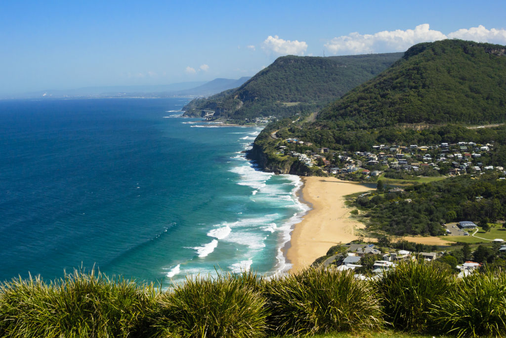 Bald Hill Lookout above Stanwell Park, Wollongong. Photo: iStock