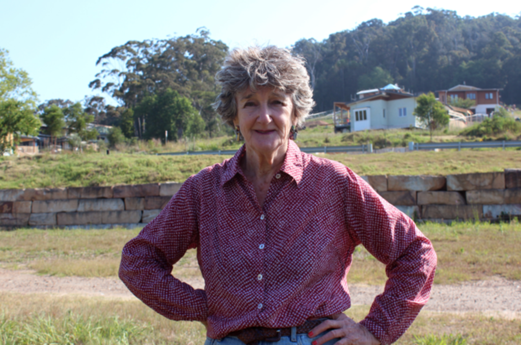 The eco-village is the brainchild of former accountant Lyndall Parris. Photo: Narara Eco-Village