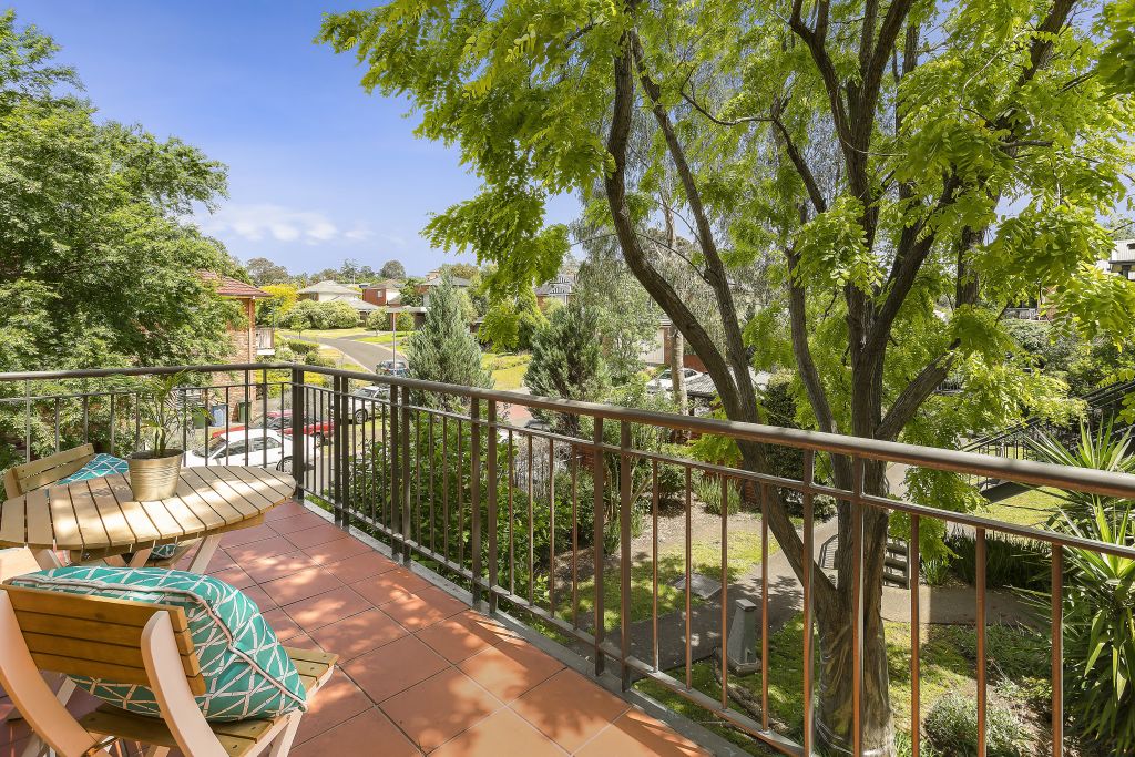 The property at 12/16 Grace Court overlooks leafy Kew streets. Photo: The Agency