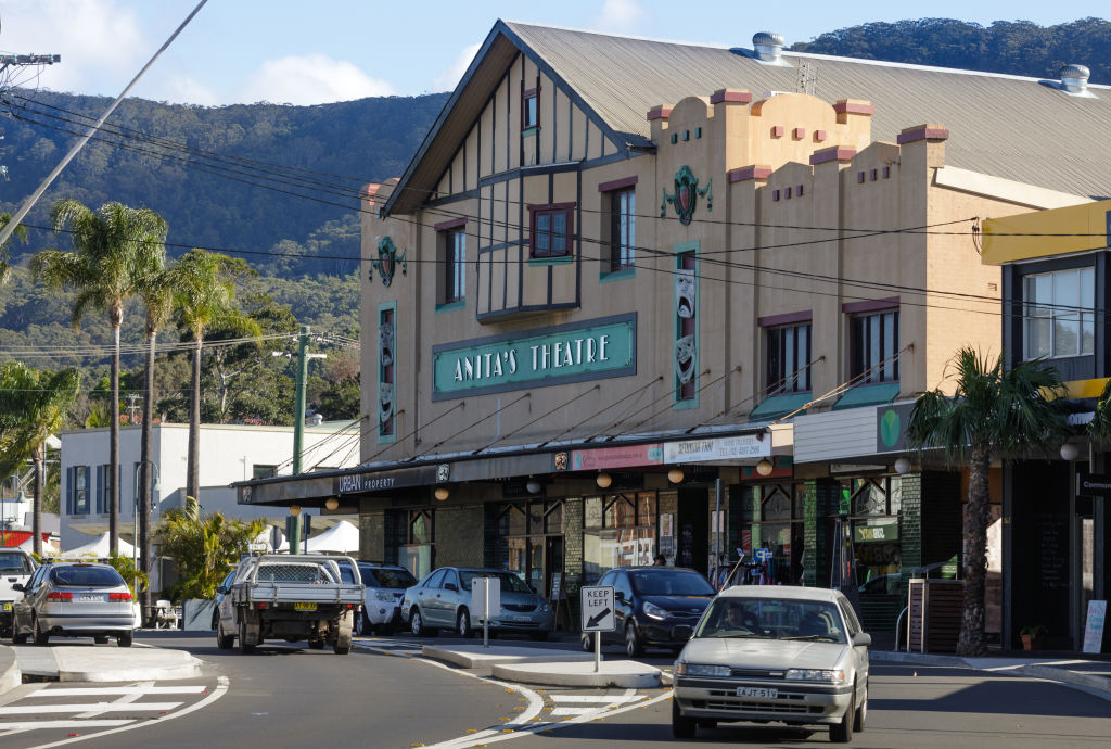 Local agent Kane Downie said the vast majority of his clients in the northern suburbs come from Sydney. Pictured: Anita's Theatre in Thirroul. Photo: Steven Woodburn