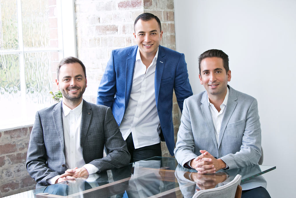 FutureRent co-founders Nicholas Andrijic, Godfrey Dinh and Michael Andrijic launched the company earlier this year..