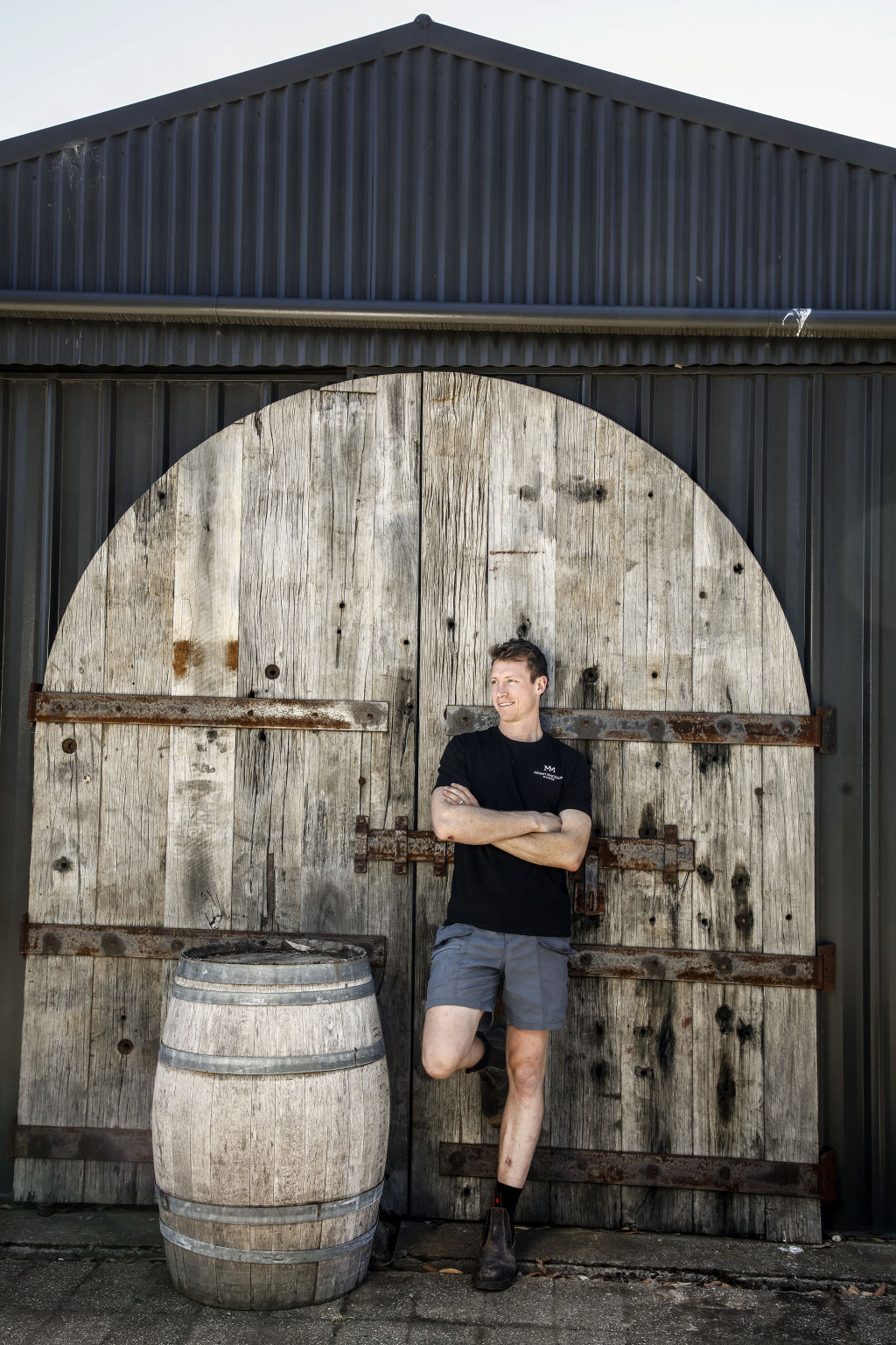 'I knew post-footy I was going to really immerse myself in the country and live on the land.' Photo: Julian Kingma