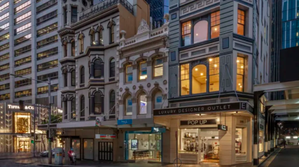 Luxury retailer snaps up coveted Sydney building