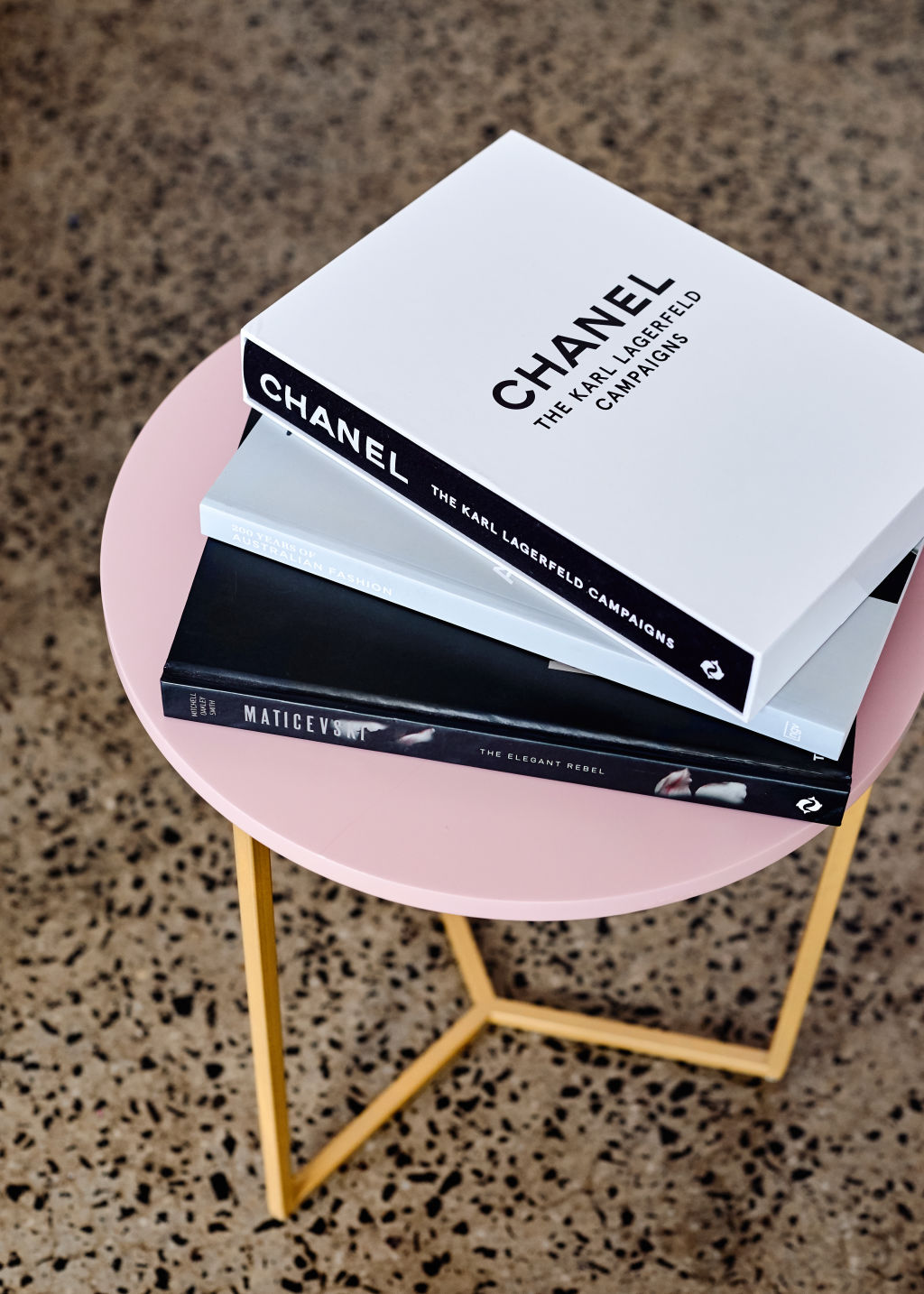 'I have always wanted to have big coffee table books around the home'. Photo: Amelia Stanwix
