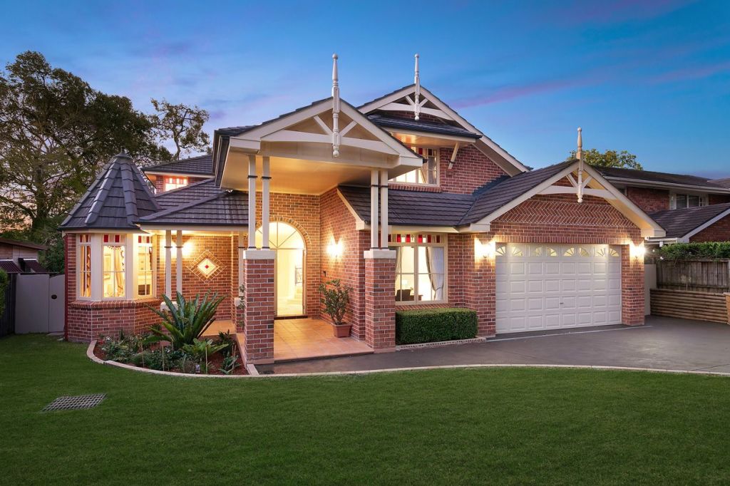 The five-bedroom house at 45 Congham Road, West Pymble, sold to a family upsizing from Sylvania. Photo: Supplied