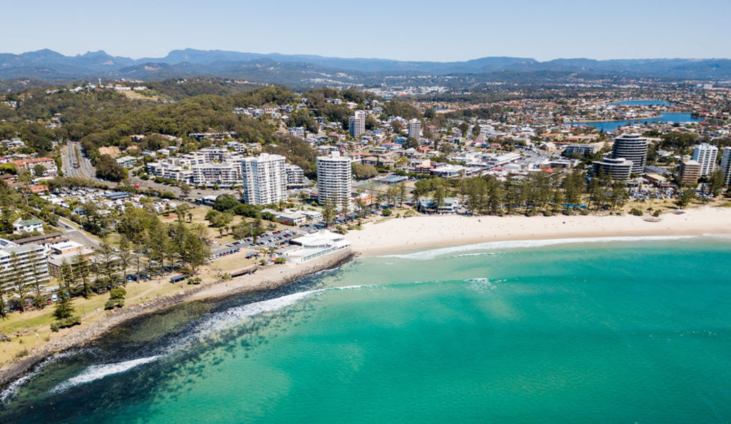 Burleigh Heads was the most searched Queensland location after Brisbane City. Photo: IStock