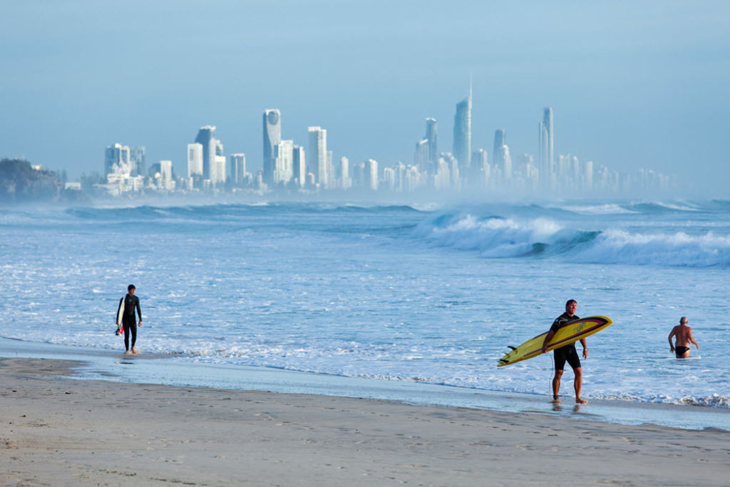 Burleigh Heads' world-class breaks are popular with surfers. Photo: Supplied