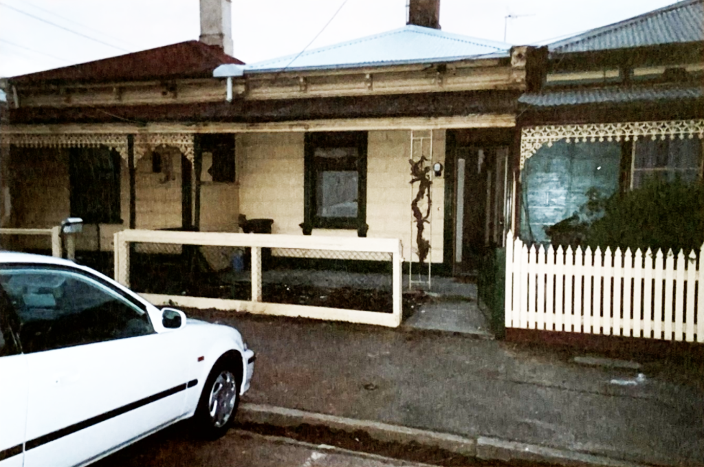 The home in 2004, before the vendor had completed years of upgrades and renovations. Photo: Supplied