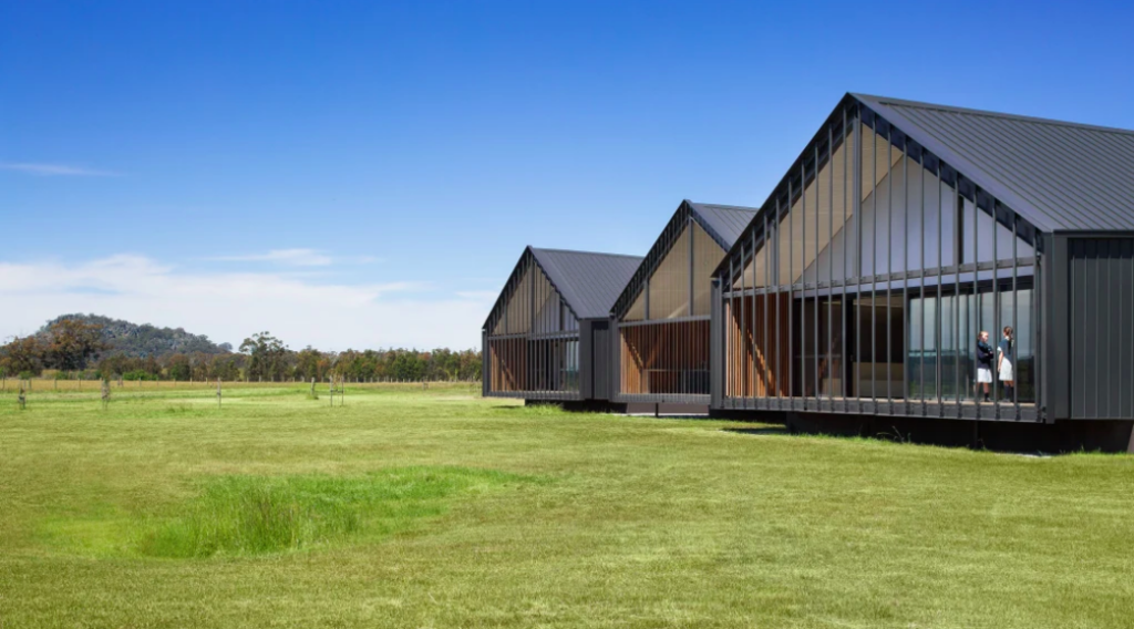 New college resembles group of rural sheds