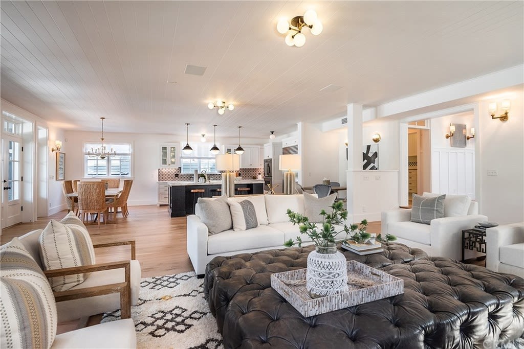 The home also offers a large main bedroom with a private balcony, walk-in wardrobe and private bathroom. Photo: Redfin