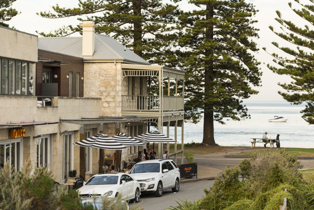 The agents say areas like Sorrento are populated more by holiday makers, while areas like Mount Martha tend to attract permanent residents.