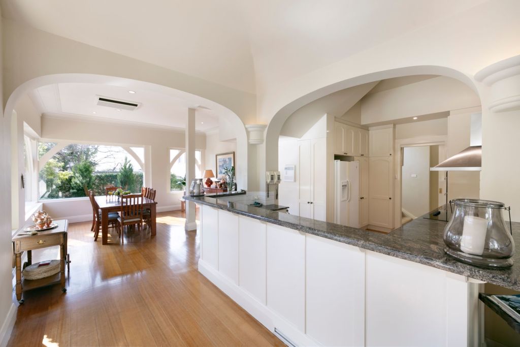 The home features a granite kitchen. Photo: Kay & Burton