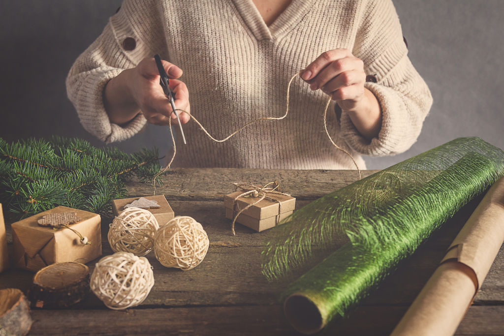 Consider eco-friendly packaging this Christmas for less waste. Photo: iStock