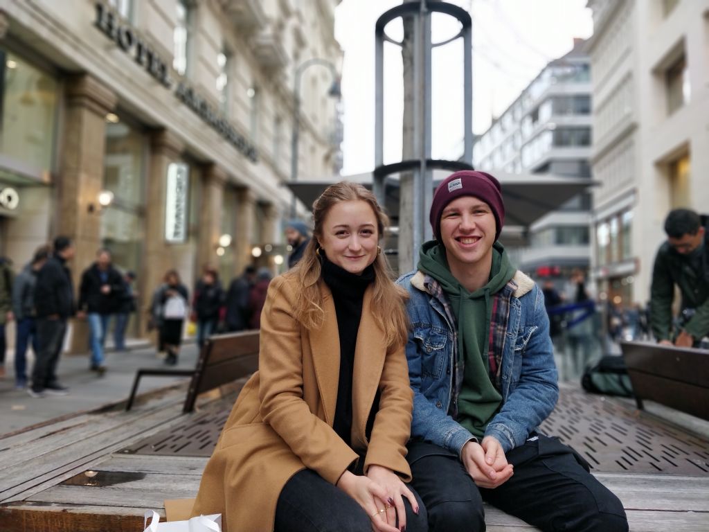 Sarah Grobmueller and Max Gachowetz live in Vienna, the world's most liveable city. Photo: Allison Worrall