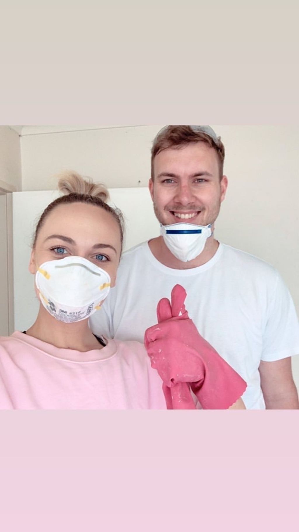 Maddi O'Donahoo and her partner are renovating their first home together in time for Christmas. Photo: Supplied