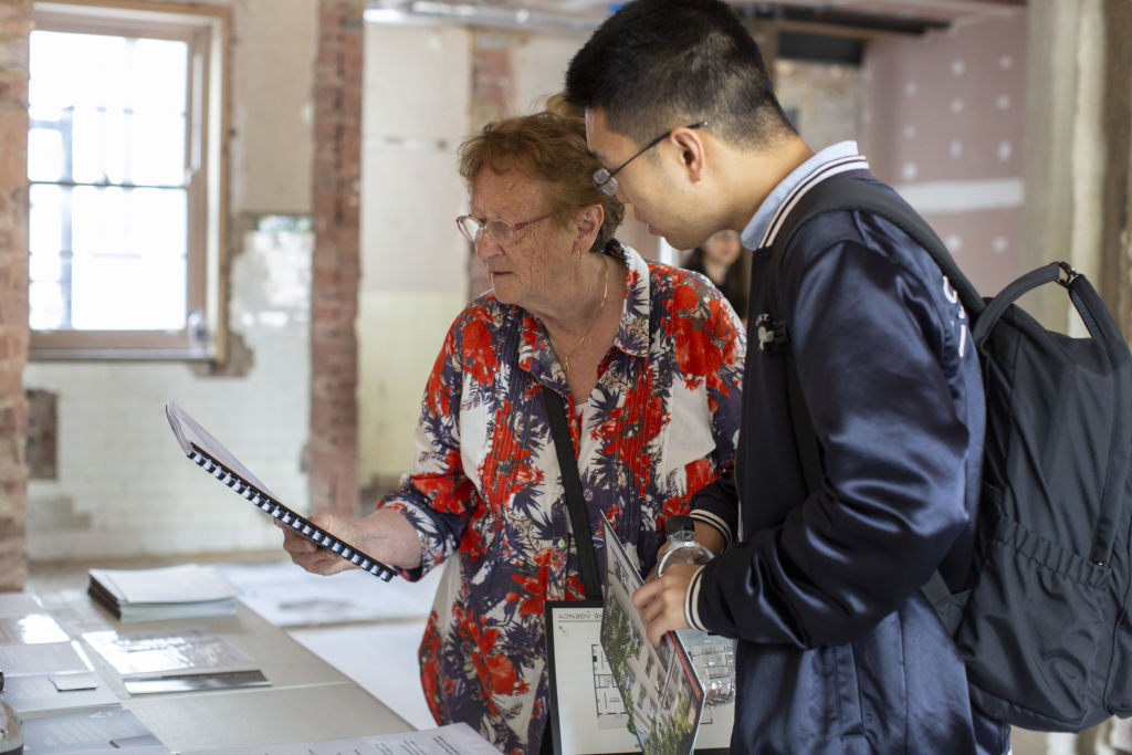 The empty shell apartments are a renovator's dream. Photo: Stephen McKenzie