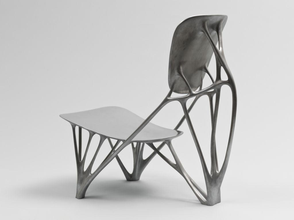 Inspired by nature's shapes: 'Bone Chair' by Joris Laarman. Photo: Trend Union