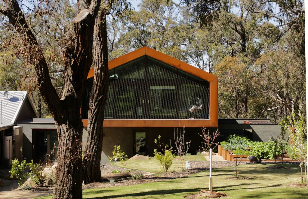The real-life Monopoly house wrapped in rusting steel