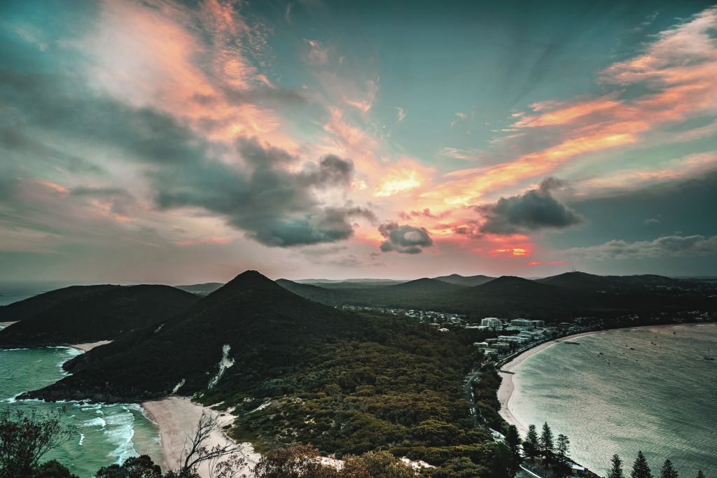 Overview of Tomaree Mountain. Photo: Supplied