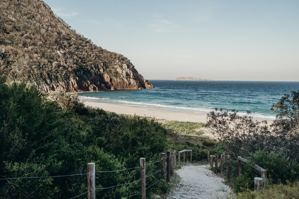 Sandy pathway to Zenith Beach. Photo: Muse Photography