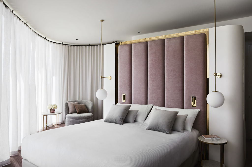 Hotel Chadstone's deluxe corner suite. Photo: Hotel Chadstone/Accor