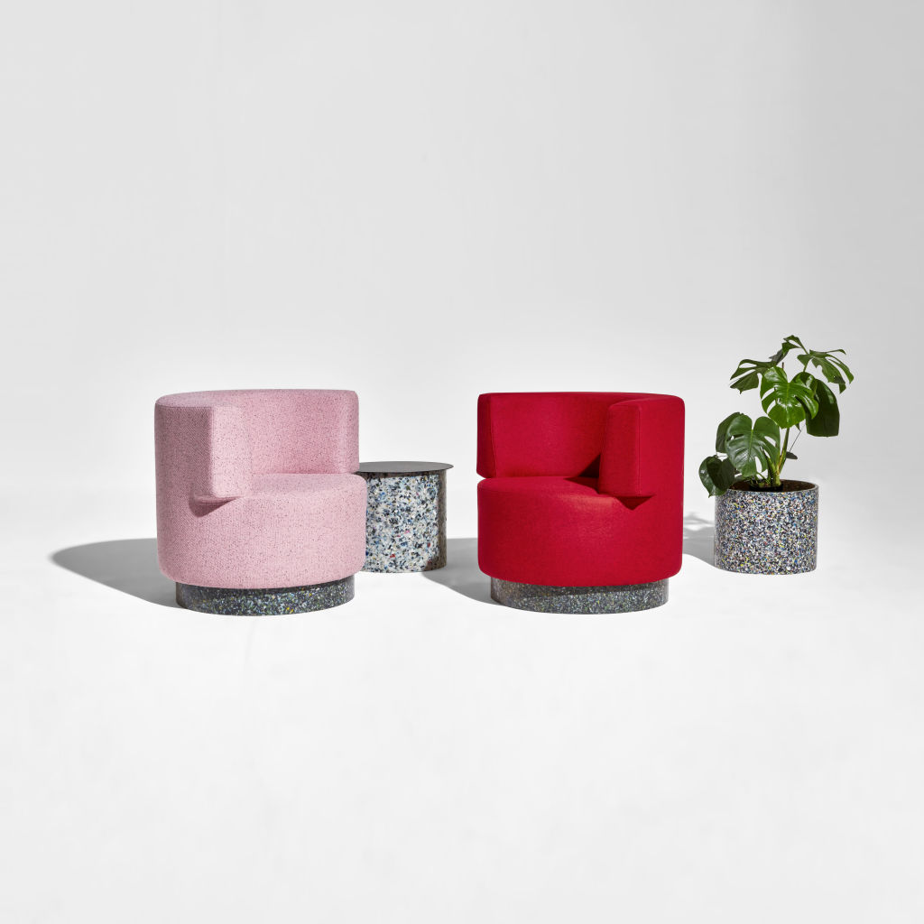 Confetti Armchairs by GibsonKarlo. Photo: Supplied