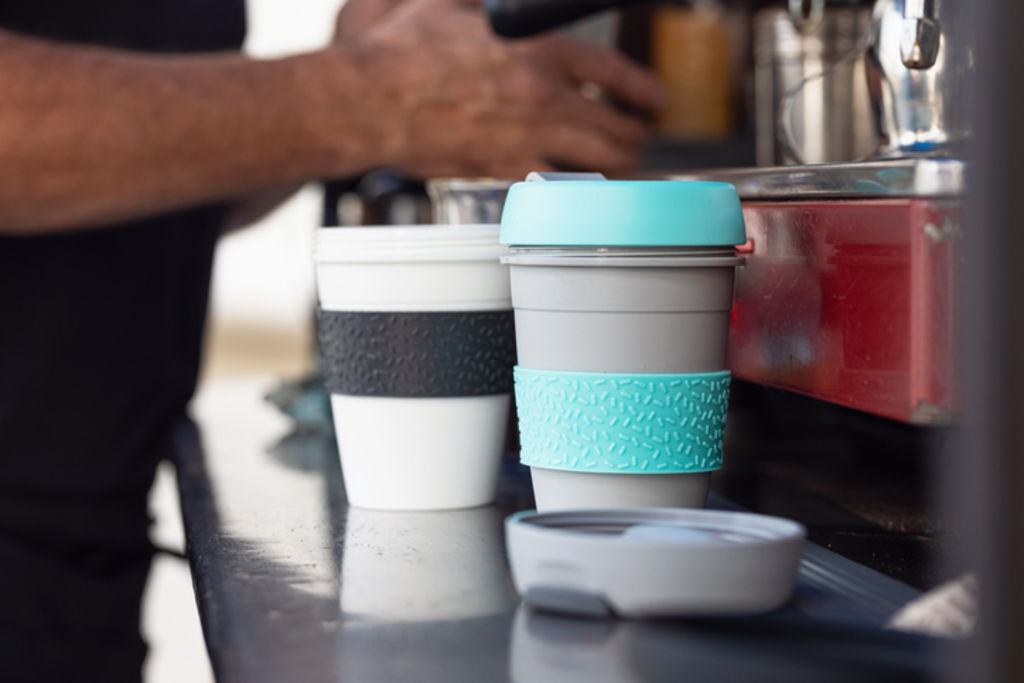 More cafes now use commercially compostable cups, but a lot of these still go to landfill. Photo: iStock
