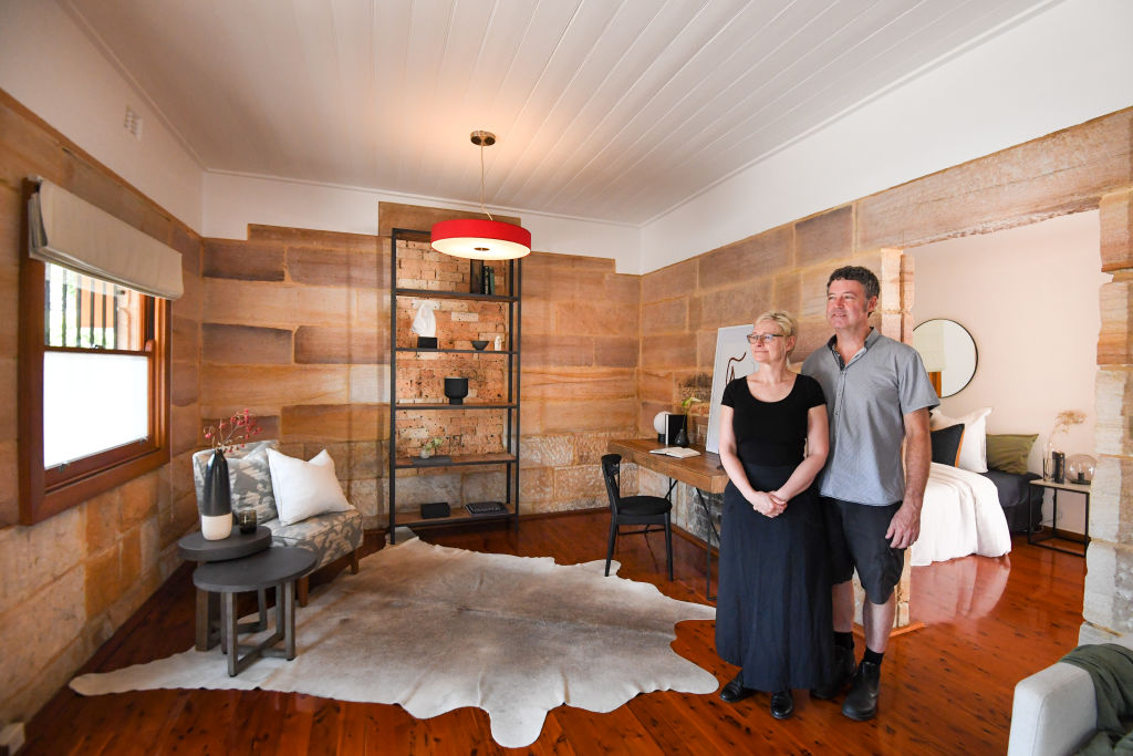 Jane Johnson and Brian Murphy have decided to sell their Newtown investment property as they were encouraged by the market's turn late last year. Photo: Peter Rae