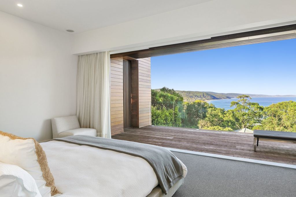 The grand home has a contemporary design. Photo: Great Ocean Road Real Estate Lorne