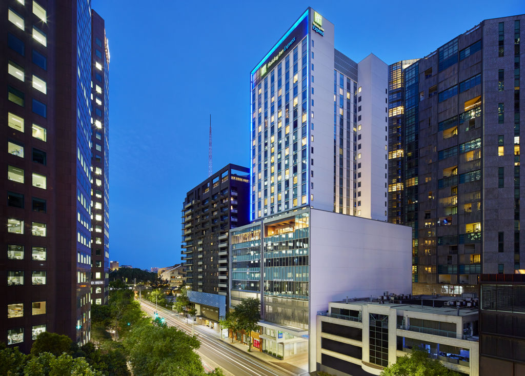 New Holiday Inn Express in Melbourne's Southbank could be Australia's most environmentally friendly hotel
