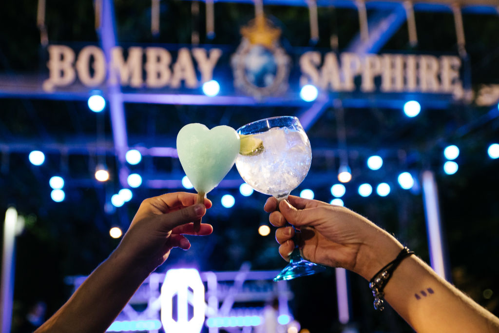 Bombay Sapphire Gin Bar X NGV Friday Nights. Photo: Supplied.