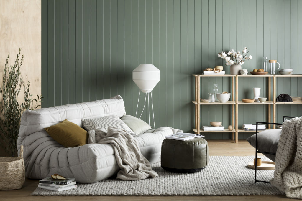 To create a sense of cosseting warmth, Rennie’s go-to hues are 'tactile, earthy and organic'. Photo: Martina Gemmola. Styled by Ruth Welsby.