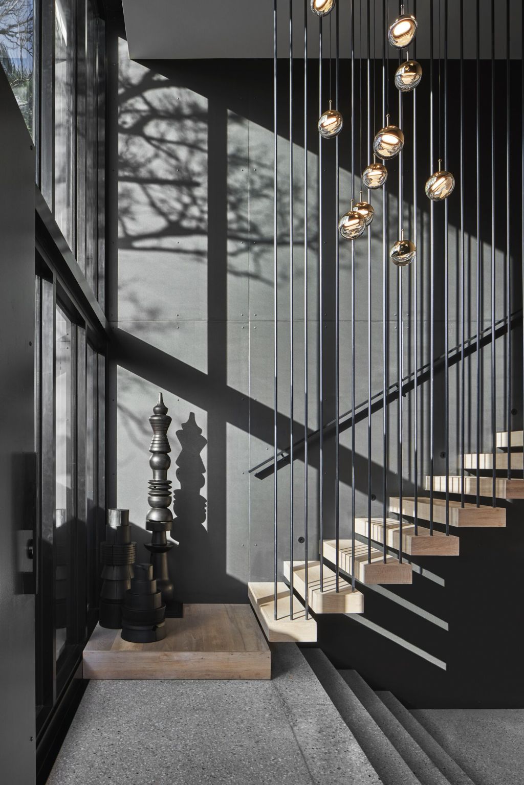 The staircase is a key circulation space. Photo: Peter Clarke