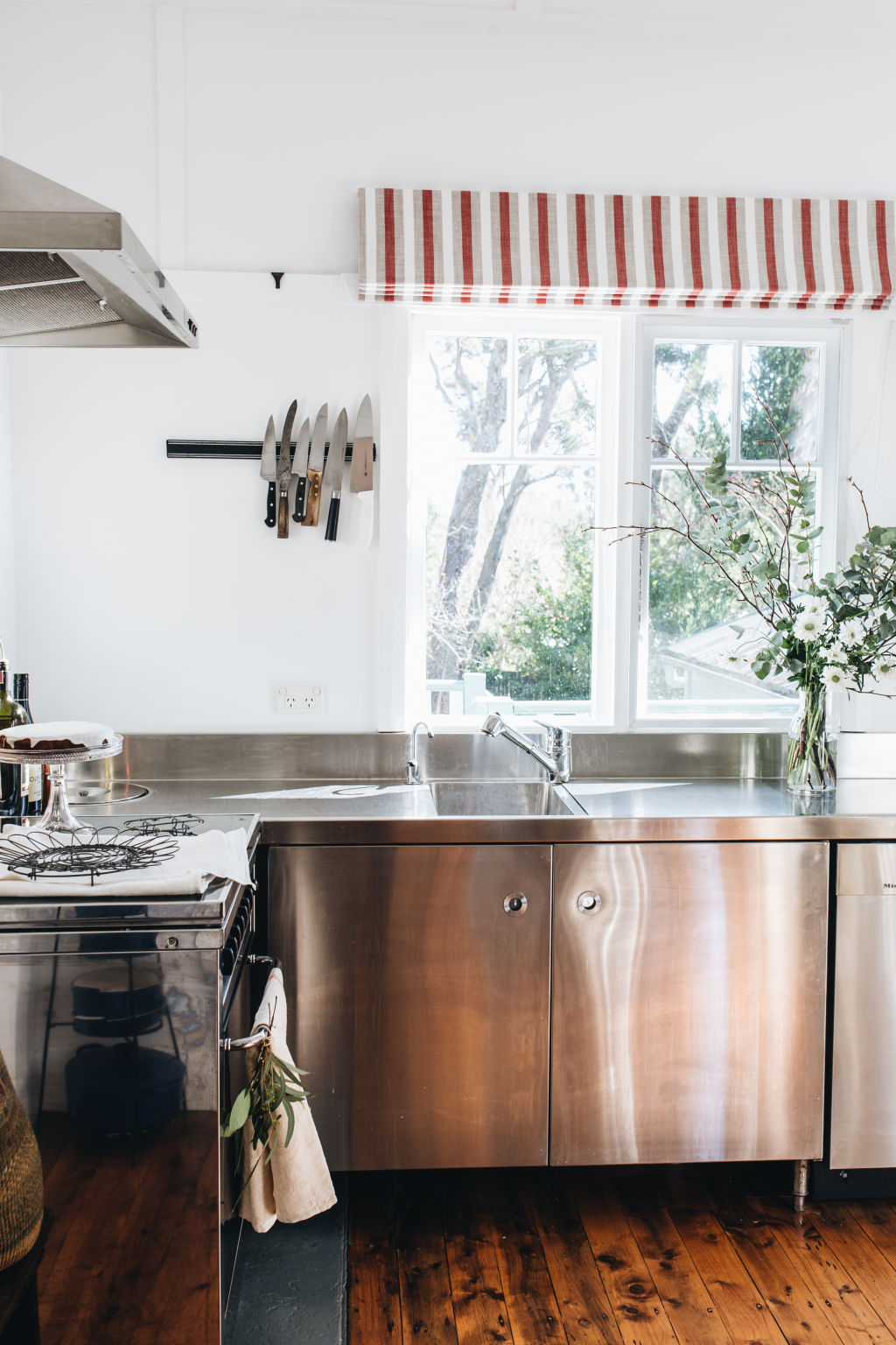 Homemade scones are often found waiting on the kitchen bench. Photo: Abbie Melle